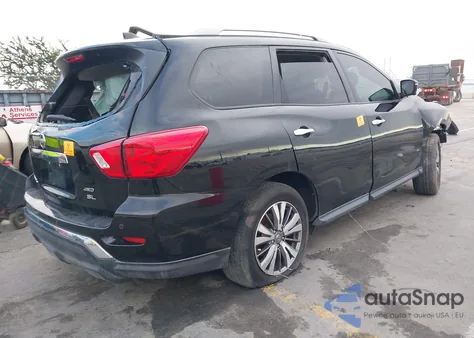 2020 Nissan Pathfinder Sl 4Wd из США, поврежденный, VIN 5N1DR2CM1LC590791